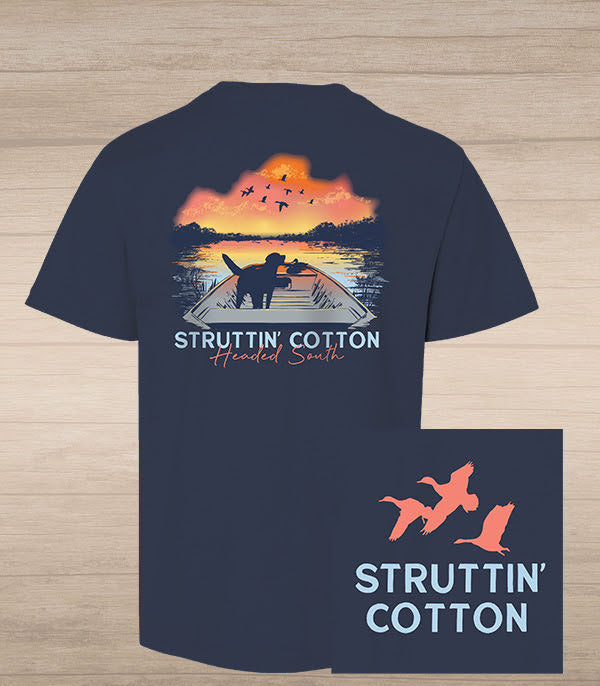 Youth Headed South Tee - Navy