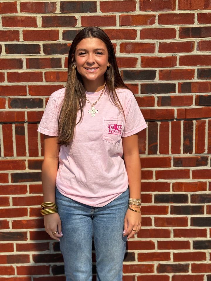 Vintage Boot Logo Tee - Blush