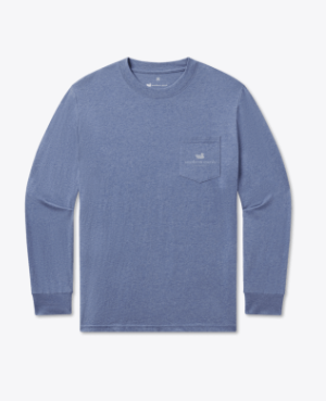 LS Heritage Engraved Tee - Washed Slate
