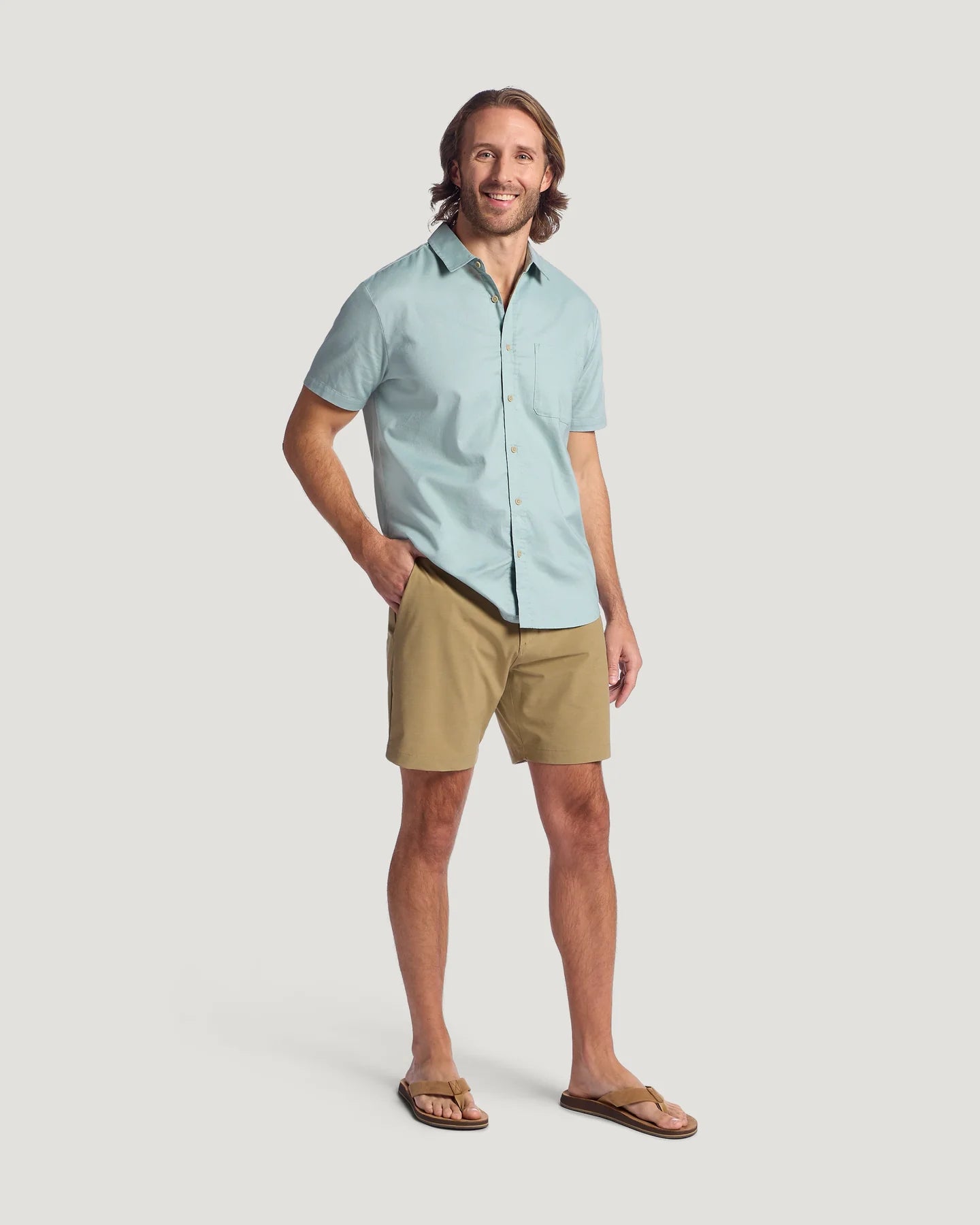 Men's Palmera Hybrid Short - Dark Khaki