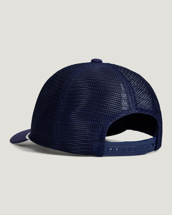Blue Edge Trucker Hat - Deep Navy