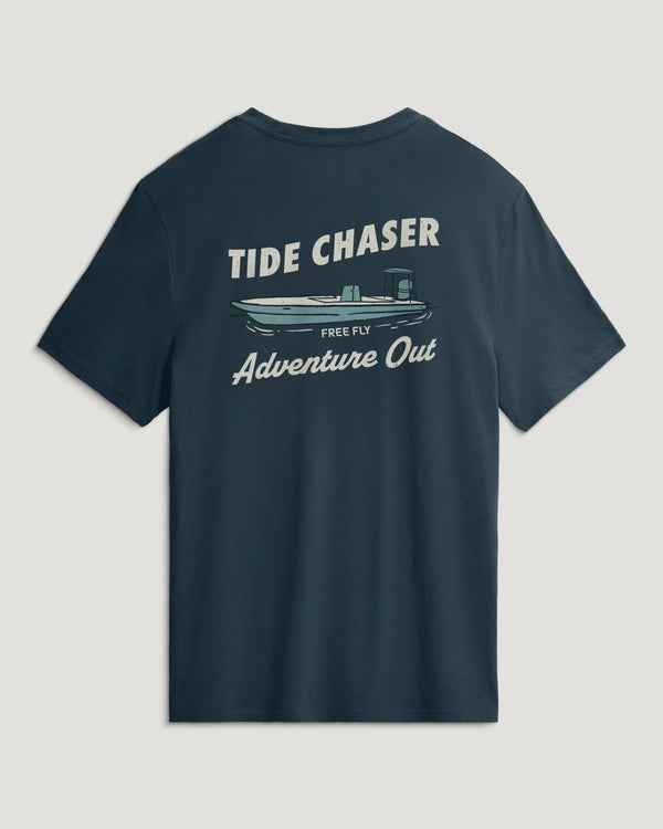Tide Chaser Tee - True Navy