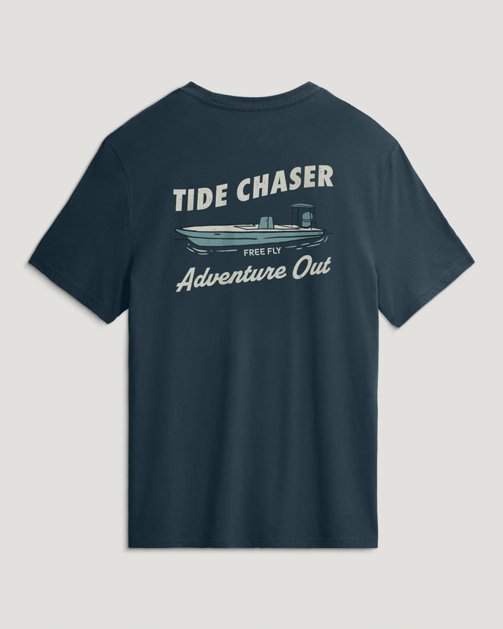 Tide Chaser Tee - True Navy