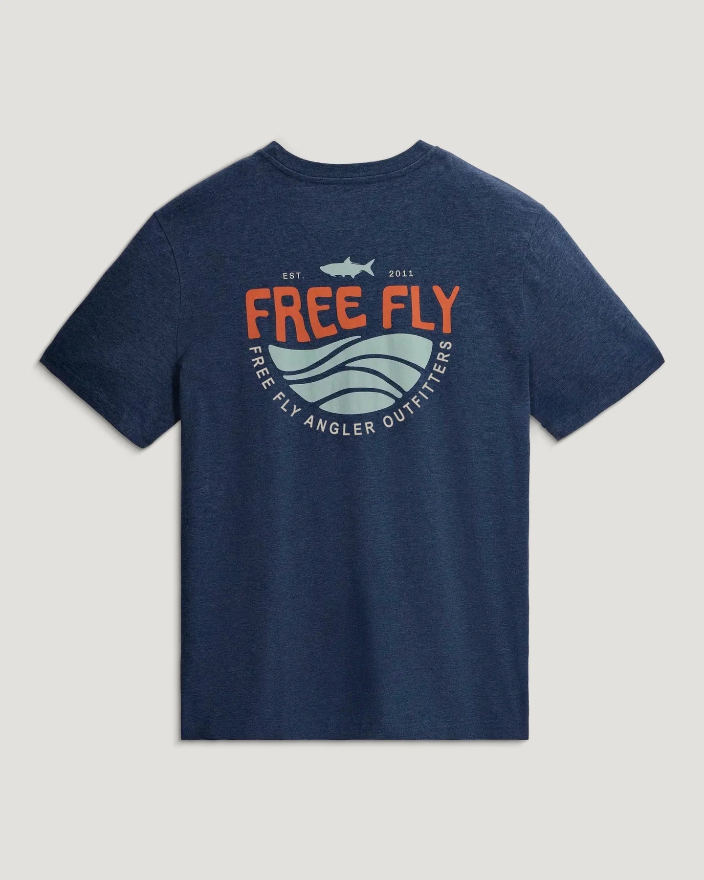 Blue Edge Pocket Tee - True Navy