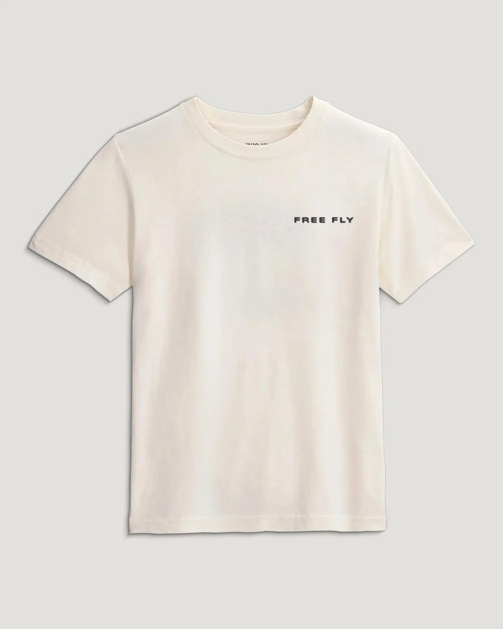Youth Dive Bomb Tee - Heather Sea Salt