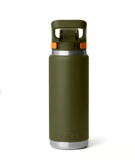 Rambler® 26 oz Water Bottle  w/ Flip Chug Cap - Olive & King Crab