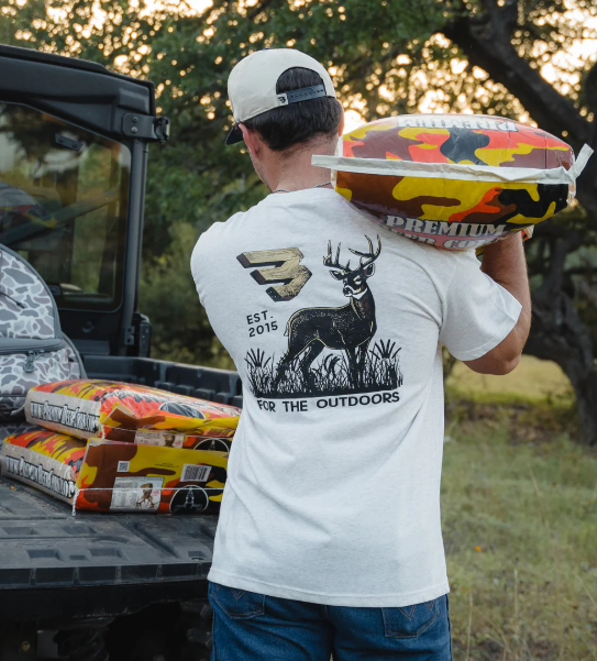 For The Outdoors SS Tee - Oatmeal