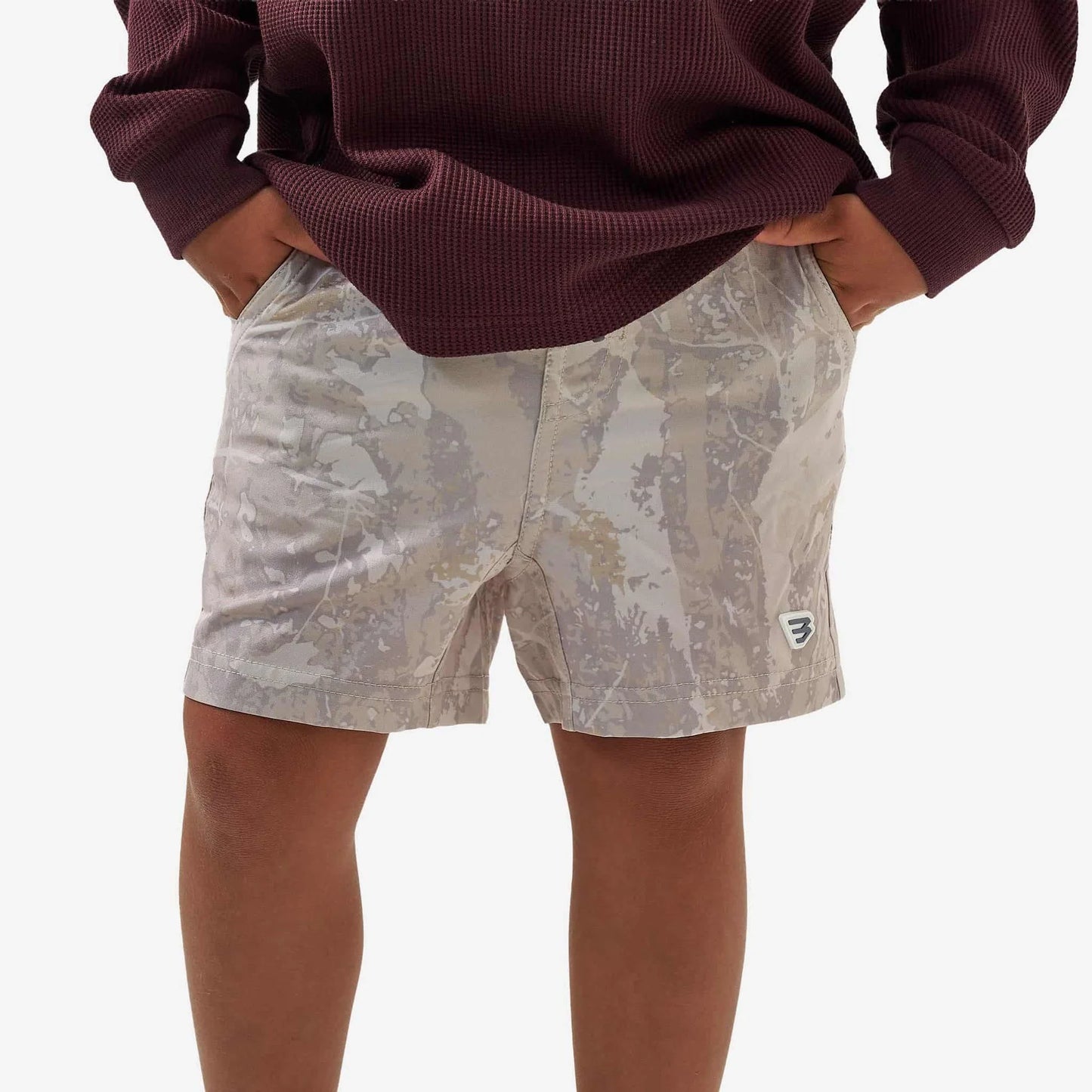 Youth Athletic Short - Drifter Camo