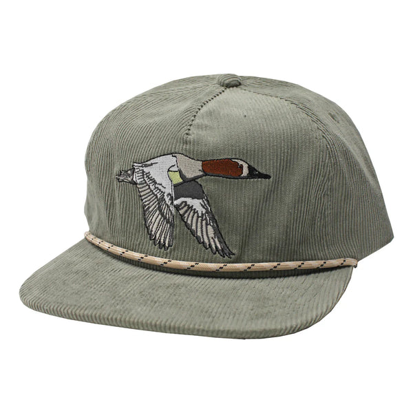 Canvas Back Corduroy Hat - Agave