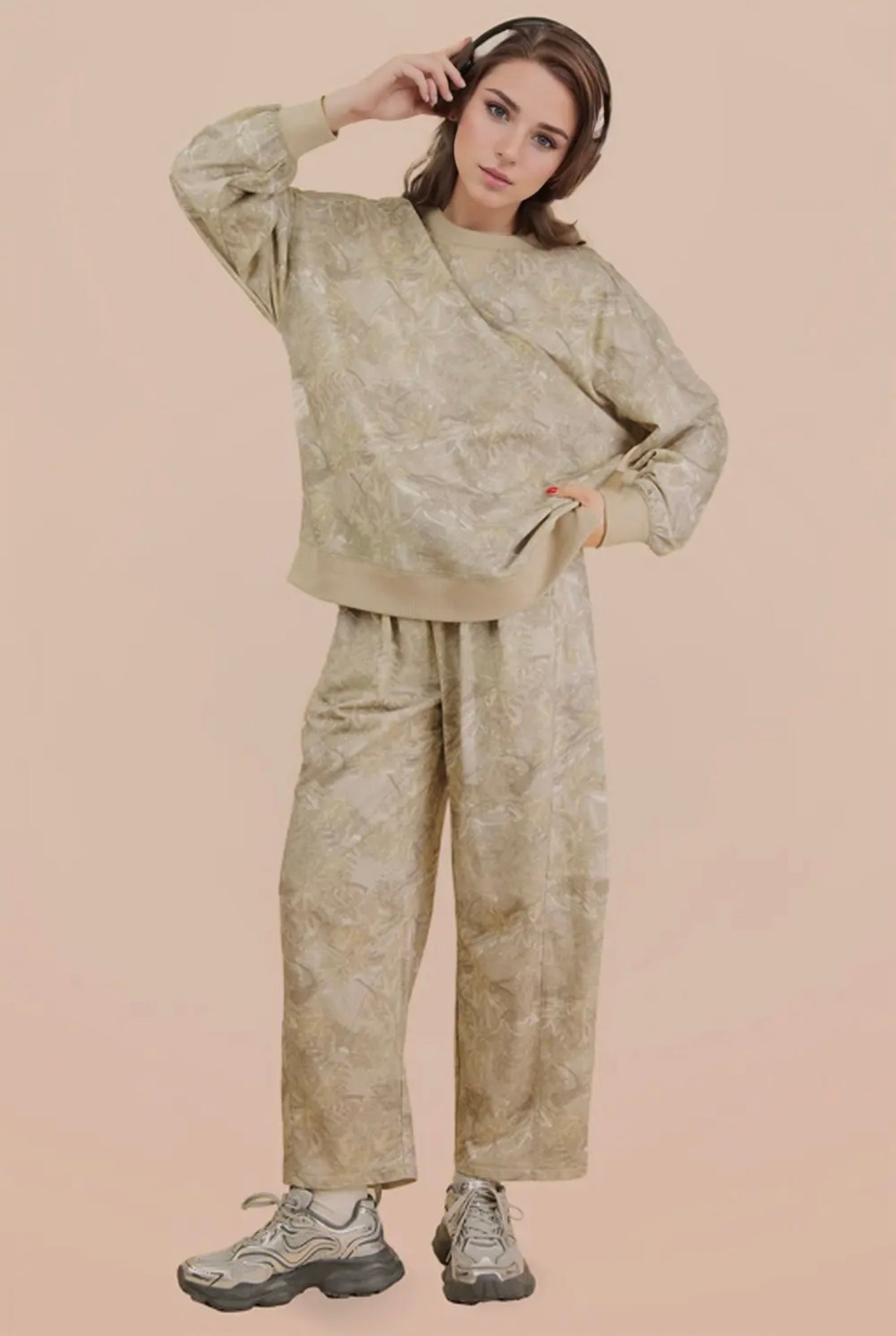 Camo Barrel Pant