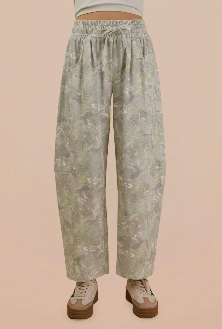 Camo Barrel Pant