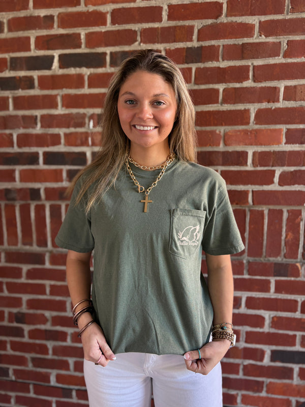 Classic Logo Tee - Moss