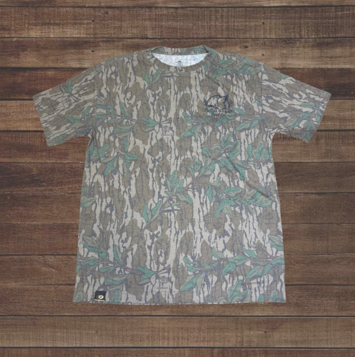 Dallas Wayne Camo Heritage Tee - Turkey - Mossy Oak Greenleaf
