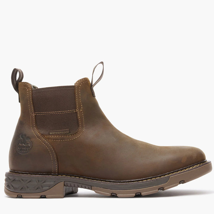 Georgia Boot Carbo-Tec FLX Alloy Toe Waterproof Chelsea Work Boot