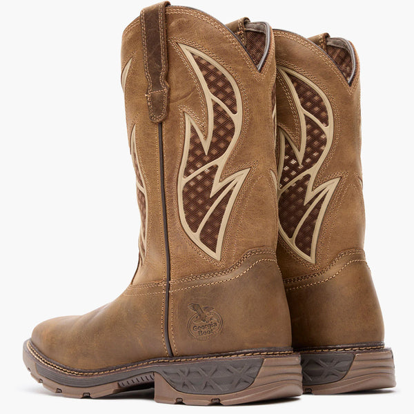 Georgia Boot Carbo-Tec FLX Alloy Toe Pull-on with InsulKul™ Work Boot