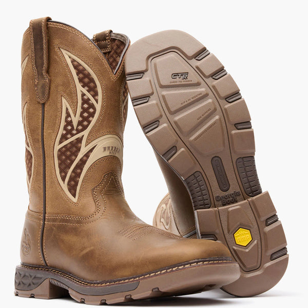 Georgia Boot Carbo-Tec FLX Alloy Toe Pull-on with InsulKul™ Work Boot