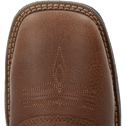 Georgia Boot Aero LT Square Toe 11" Pull-On Western Carbon Toe Boot – Brown/Tan