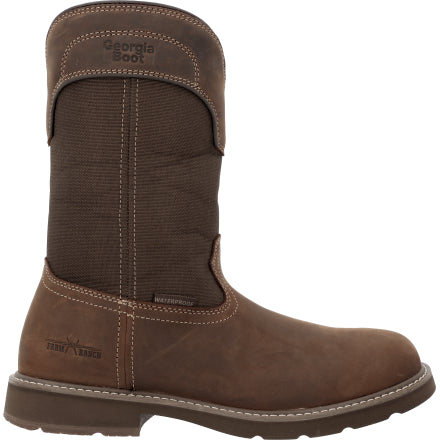 Georgia Boot Men's Core 37 Farm & Ranch Round Toe Pull-On