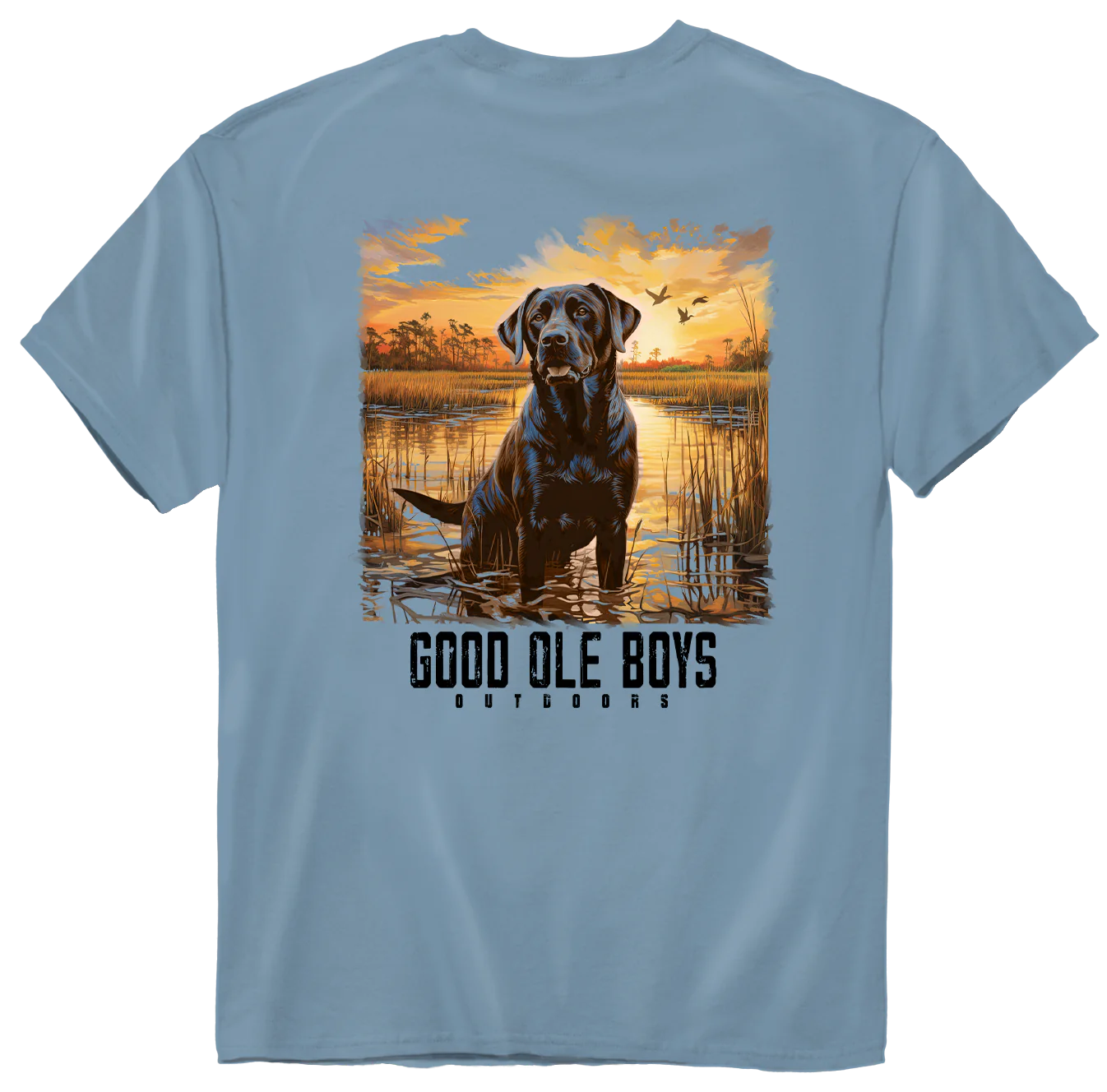 Lab Marsh Tee - Ice Blue