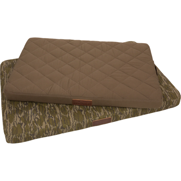 Team Gun Dog Landing Zone Quilted Canvas Dog Bed - Original Bottomland