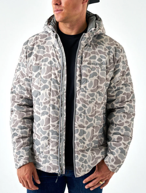 Puffer Jacket - Classic Deer Camo