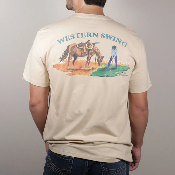 Western Swing T-Shirt - Tan