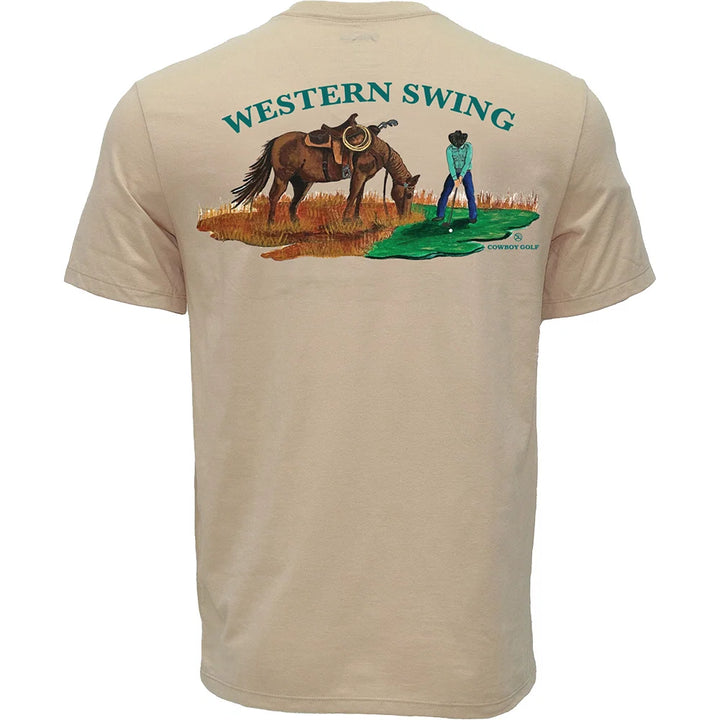 Western Swing T-Shirt - Tan