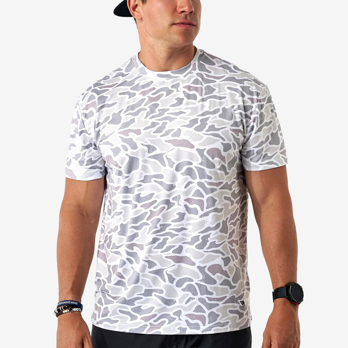 Go To Tee - White Camo