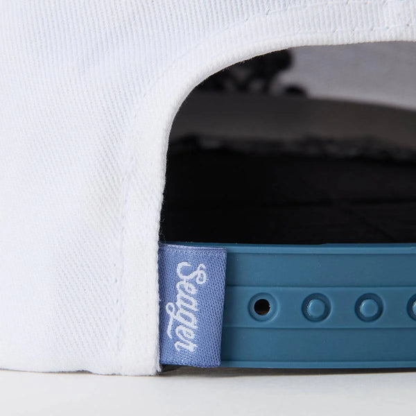 Greenhead Snapback White & Blue
