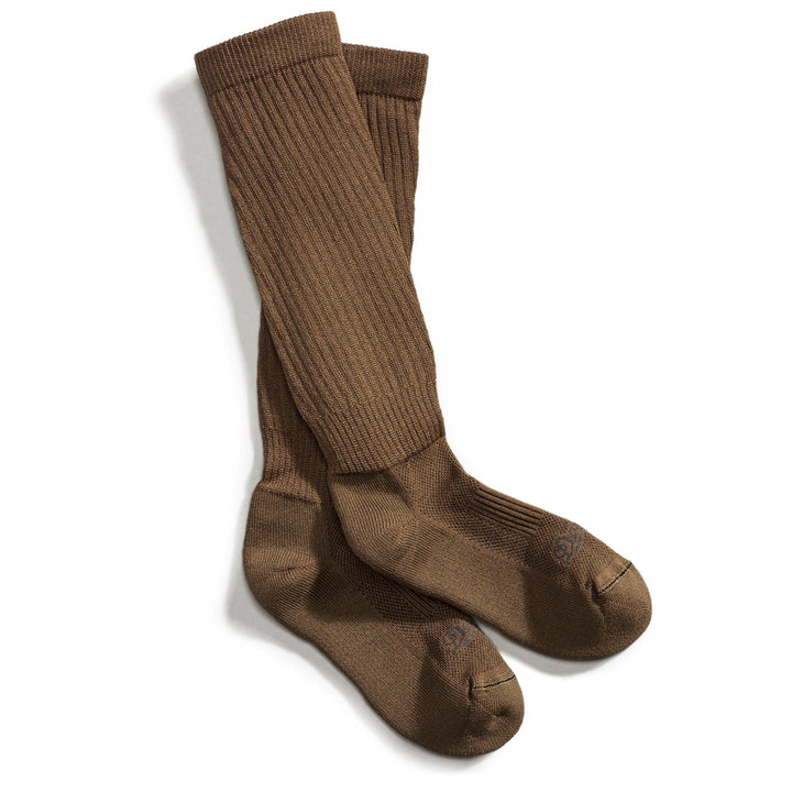 Hot Weather TFX Drymax Over Calf Sock - Coyote Brown