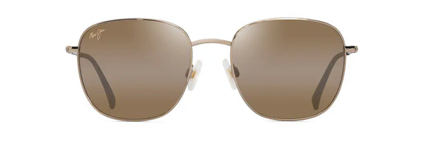 ‘Ōlali Asian Fit Shiny Light Gold with Greyish- Green w/ HCL® Bronze Lenses