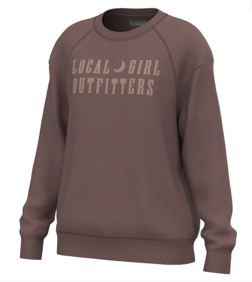 LG Moon Cotton Crewneck - Rose