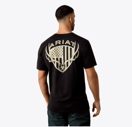 Euromount Patriot T-Shirt - BLACK