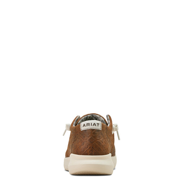 Men's Hilo Shoe - Mahogany Blanket Emboss