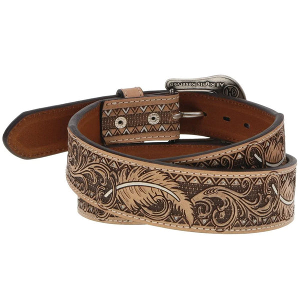 War Paint Hooey Belt Natural/Brown/Ivory