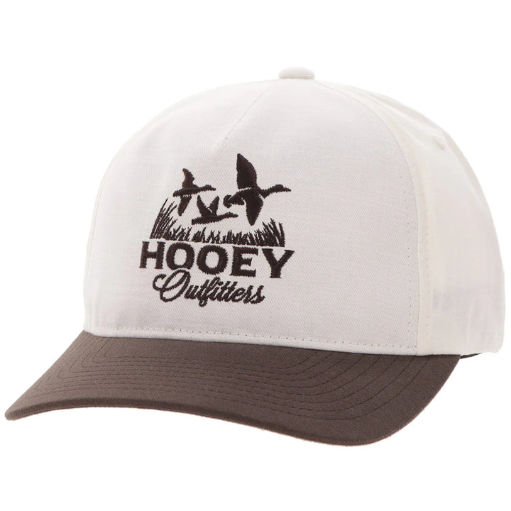 "Decoy" Hat Cream w/ Brown Logo