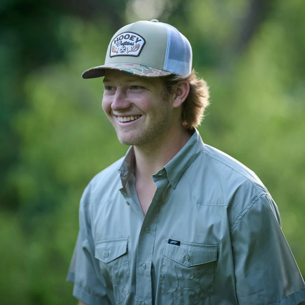 Outfitters Hooey Hat - Tan & White