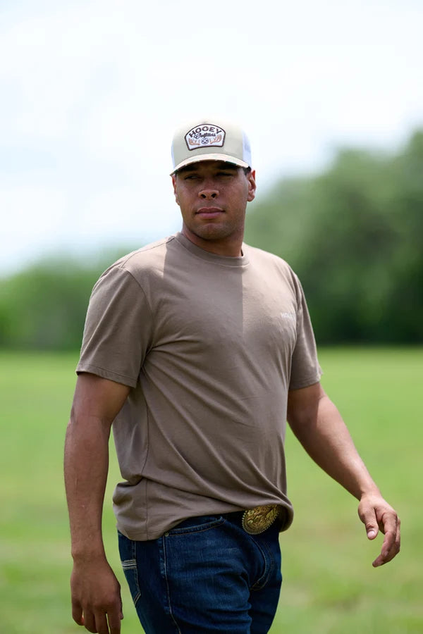 Outfitters Hooey Hat - Tan & White