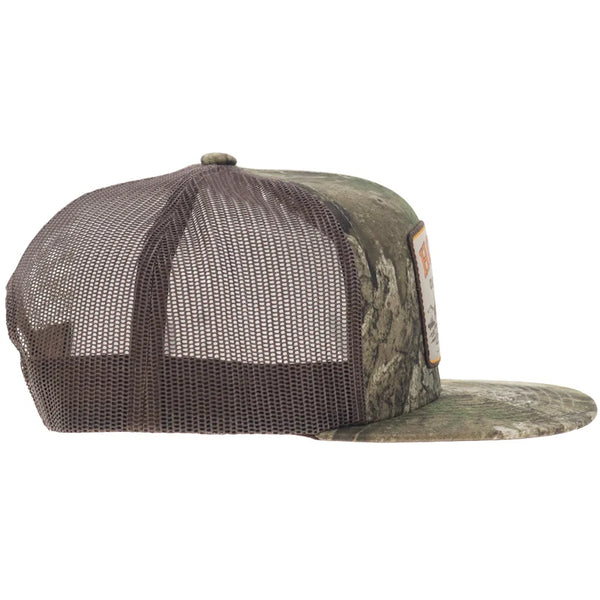 Backcountry 6-Panel Trucker Snapback Hat - Realtree Camo & Brown