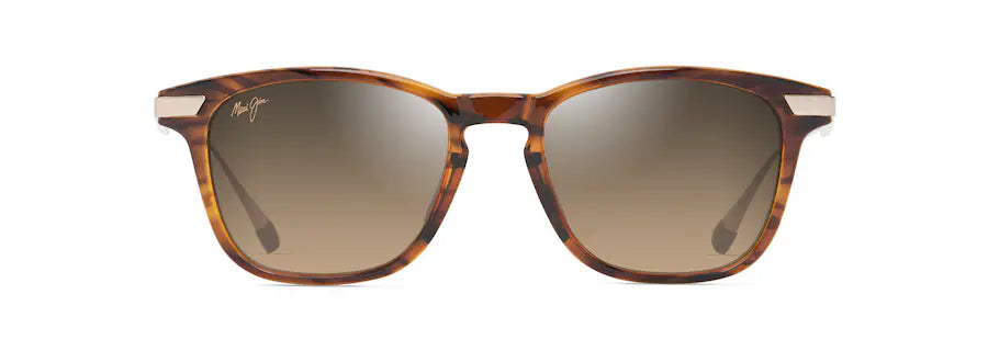 Mana'Olana Shiny Dark Havana & Gold w/ HCL® Bronze Lenses