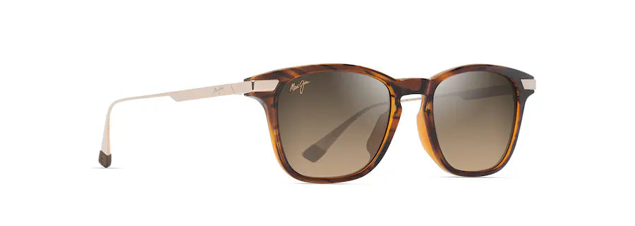 Mana'Olana Shiny Dark Havana & Gold w/ HCL® Bronze Lenses