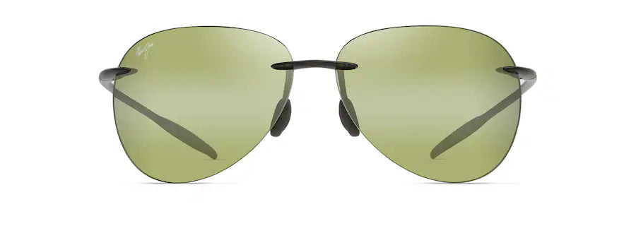 Sugar Beach Shiny Transparent Khaki Green w/ Maui HT™ Lenses