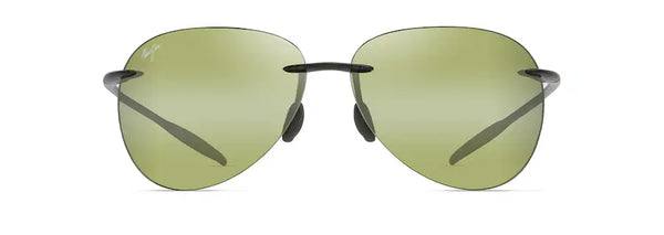 Sugar Beach Shiny Transparent Khaki Green w/ Maui HT™ Lenses