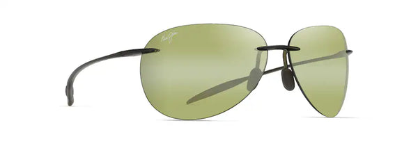 Sugar Beach Shiny Transparent Khaki Green w/ Maui HT™ Lenses
