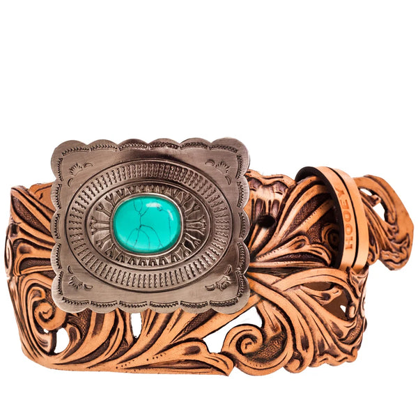 Rogue Tan w/Filigree Cutouts Belt