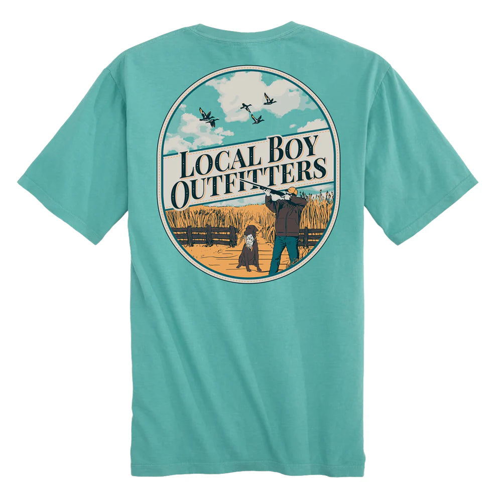 Harvest Hunt Tee - Seafoam