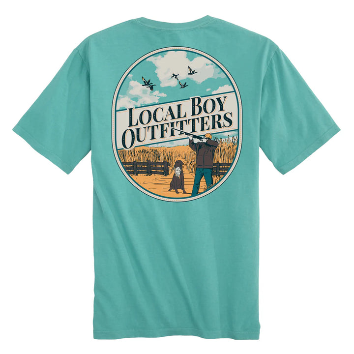 Harvest Hunt Tee - Seafoam