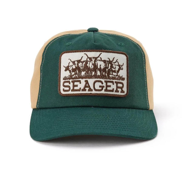 The Herd Snapback- Forest Green