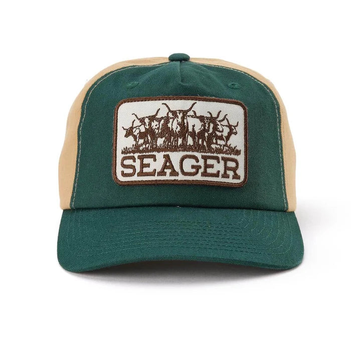 The Herd Snapback- Forest Green