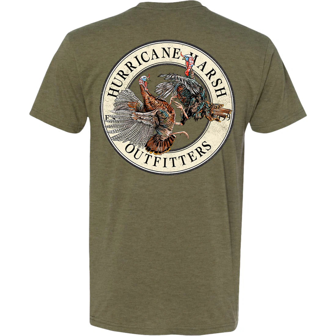 Spring Rivalry Tee - Heather Olive